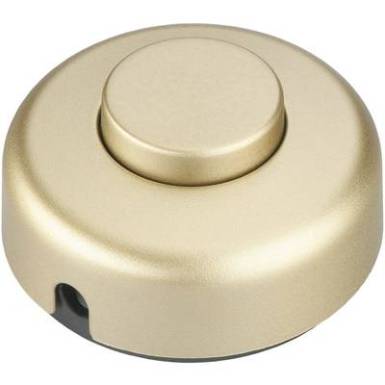 interBär 1 pólusú lábkapcsoló, 2 A 250 V/AC, arany interBär 1 pólusú lábkapcsoló, 2 A 250 V/AC, arany
