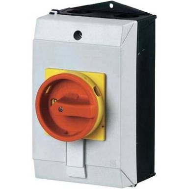 Főkapcsoló 20 A 1 x 90 °, sárga/piros, Eaton T0-2-8900/I1/SVB Főkapcsoló 20 A 1 x 90 °, sárga/piros, Eaton T0-2-8900/I1/SVB