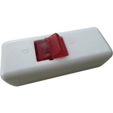 interBär világítós 2 pólusú zsinórkapcsoló, 10 A 250 V/AC, fehér (piros) interBär világítós 2 pólusú zsinórkapcsoló, 10 A 250 V/AC, fehér (piros)