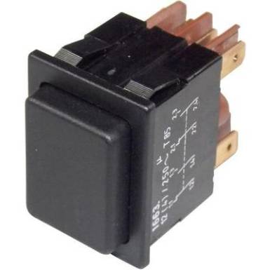 Nyomókapcsoló 250 V/AC 16 A, 2 x be/be, IP40, Marquardt 1663.0101 Nyomókapcsoló 250 V/AC 16 A, 2 x be/be, IP40, Marquardt 1663.0101