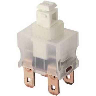 Nyomókapcsoló 250 V/AC 12 A, 1 x be/ki, IP40, Marquardt 1681.1101 Nyomókapcsoló 250 V/AC 12 A, 1 x be/ki, IP40, Marquardt 1681.1101