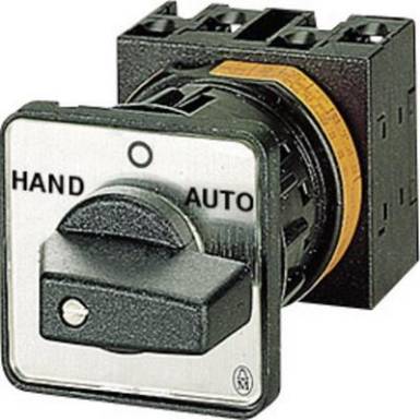 Be-ki kapcsoló 20 A 1 x 60 °, szürke/fekete, Eaton T0-1-8210/E Be-ki kapcsoló 20 A 1 x 60 °, szürke/fekete, Eaton T0-1-8210/E