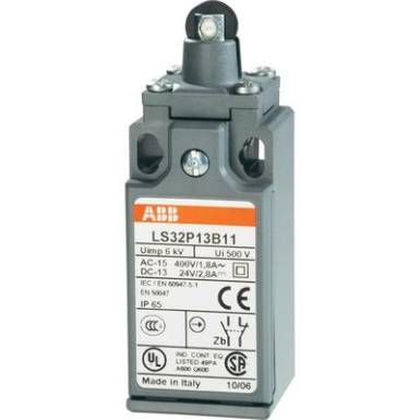 Pozíciókapcsoló 400 V/AC 1,8 A, görgős, IP65, ABB 1SBV010313R1211 Pozíciókapcsoló 400 V/AC 1,8 A, görgős, IP65, ABB 1SBV010313R1211