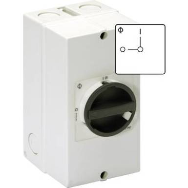 Áramtalanító kapcsoló javítás idejére 0 állásban lezárható lakattal 5,5 kW 6 pólusú Kraus & Naimer KG10 T106/40 KS51V Áramtalanító kapcsoló javítás idejére 0 állásban lezárható lakattal 5,5 kW 6 pólusú Kraus & Naimer KG10 T106/40 KS51V