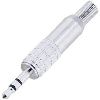 BKL Electronic lengő 2,5 mm sztereo jack dugó, fém, 1107022 BKL Electronic lengő 2,5 mm sztereo jack dugó, fém, 1107022