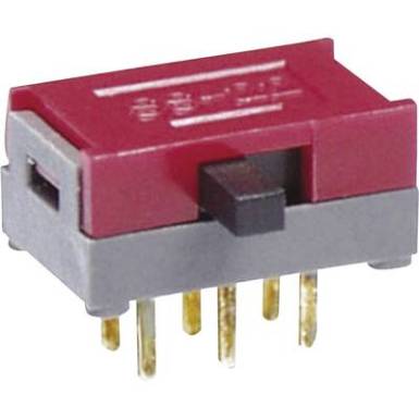 Tolókapcsoló érintkező távolság 100 x 100 mm30 V/DC100 mA NKK Switches SS22SDH2 Tolókapcsoló érintkező távolság 100 x 100 mm30 V/DC100 mA NKK Switches SS22SDH2