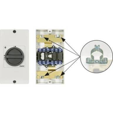 EMV áramtalanító kapcsoló javítás idejére KG 6 pólusú 0 állásban lezárható 22 kW Kraus & Naimer KG64B T106/D-A038 KL71V EMV áramtalanító kapcsoló javítás idejére KG 6 pólusú 0 állásban lezárható 22 kW Kraus & Naimer KG64B T106/D-A038 KL71V