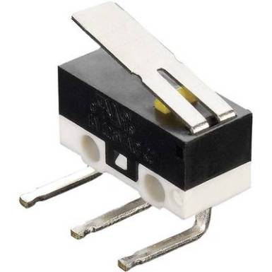 Hartmann szubminiatür mikrokapcsoló 125V/AC 3A, MDB1 05C01C03A Hartmann szubminiatür mikrokapcsoló 125V/AC 3A, MDB1 05C01C03A
