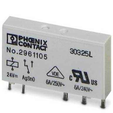 Egyes relé, REL-MR- 4,5DC/21 Phoenix Contact 2961367 Egyes relé, REL-MR- 4,5DC/21 Phoenix Contact 2961367