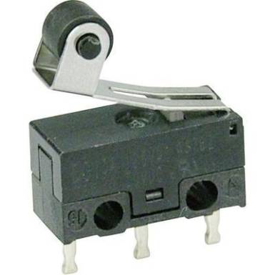 Mikrokapcsol&oacute; 125 V/AC 3 A 1 x BE/(BE) Cherry Switches DG13-B1RA nyom&oacute; 1 db