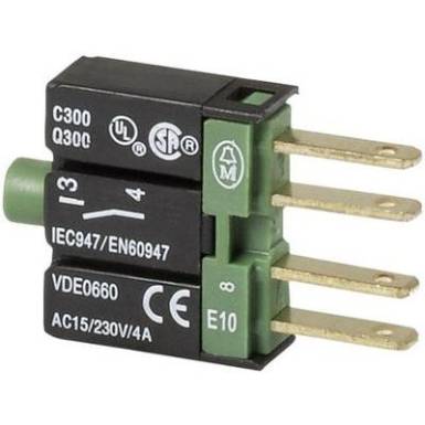 Érintkezőelem 1 záró nyomó 250 V/AC Eaton 090351 1 db Érintkezőelem 1 záró nyomó 250 V/AC Eaton 090351 1 db