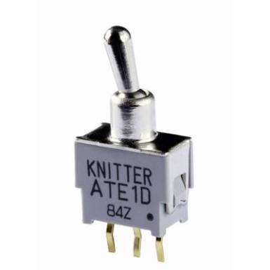 Karos billenőkapcsoló 48 V DC/AC 0,05 A 2 x BE/BE Knitter-Switch ATE 2D reteszelő 1 db Karos billenőkapcsoló 48 V DC/AC 0,05 A 2 x BE/BE Knitter-Switch ATE 2D reteszelő 1 db