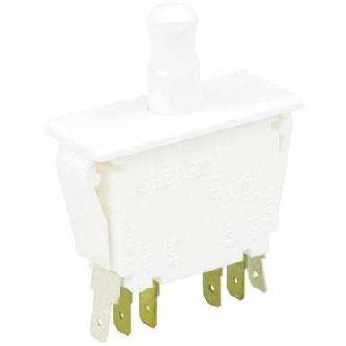 Nyom&oacute;gomb 250 V/AC 10 A 2 x BE/(BE) Cherry Switches E79-30A nyom&oacute; 1 db