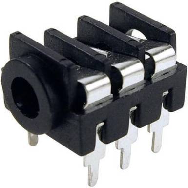 Jack csatlakozó, 3,5 mm alj, beépíthető, vízszintes pólusszám: 3 Sztereo fekete Cliff FCR1295 1 db Jack csatlakozó, 3,5 mm alj, beépíthető, vízszintes pólusszám: 3 Sztereo fekete Cliff FCR1295 1 db