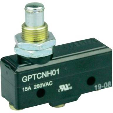 Mikrokapcsoló 250 V/AC 15 A 1 x BE/(BE) Cherry Switches GPTCNH01 nyomó 1 db Mikrokapcsoló 250 V/AC 15 A 1 x BE/(BE) Cherry Switches GPTCNH01 nyomó 1 db