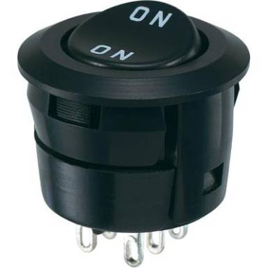 Billenőkapcsoló 250 V/AC 3 A 2 x BE/BE Miyama DS-059F-ON reteszelő 1 db Billenőkapcsoló 250 V/AC 3 A 2 x BE/BE Miyama DS-059F-ON reteszelő 1 db