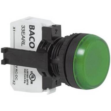 Jelzőlámpa, LED elemmel, kék 24 V/DC, 24 V/AC BACO L20SE60L 1 db Jelzőlámpa, LED elemmel, kék 24 V/DC, 24 V/AC BACO L20SE60L 1 db