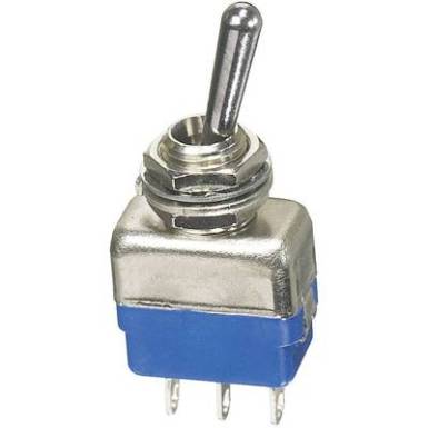 APEM miniatűr karos kapcsoló, 1x(be)/ki/(be), 250V/AC, 2A, 11137A APEM miniatűr karos kapcsoló, 1x(be)/ki/(be), 250V/AC, 2A, 11137A