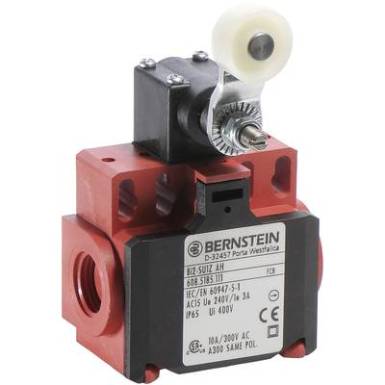 Pozíció kapcsoló, tengelyes/görgős, 240 V/AC, 10 A, 58 mm, 1 záró/1 nyitó, Bernstein BI2-SU1Z AH Pozíció kapcsoló, tengelyes/görgős, 240 V/AC, 10 A, 58 mm, 1 záró/1 nyitó, Bernstein BI2-SU1Z AH