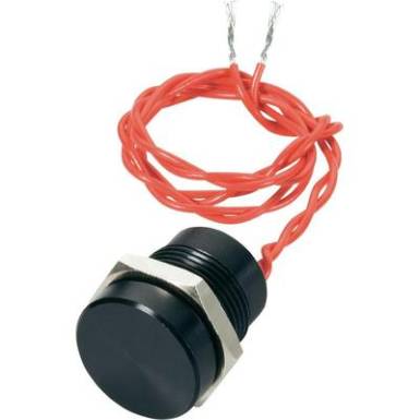Piezo kapcsol&oacute; 24 V DC/AC 0,2 A 1 x KI/(BE) APEM PBAR1AF2000 IP69K nyom&oacute; 1 db