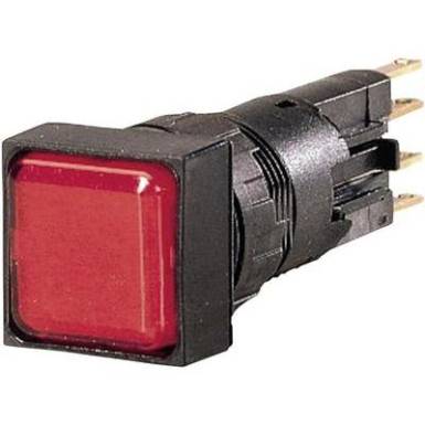 Jelzőlámpa, lapos, piros 24 V/AC Eaton Q18LF-RT 1 db Jelzőlámpa, lapos, piros 24 V/AC Eaton Q18LF-RT 1 db