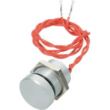 Piezo kapcsoló 24 V DC/AC 0,2 A 1 x KI/(BE) APEM PBAR2AF6000 IP69K nyomó 1 db Piezo kapcsoló 24 V DC/AC 0,2 A 1 x KI/(BE) APEM PBAR2AF6000 IP69K nyomó 1 db