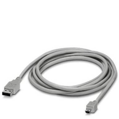 USB kábel USB A/USB mini B, Phoenix Contact 2986135 CABLE-USB/MINI-USB-3,0M USB kábel USB A/USB mini B, Phoenix Contact 2986135 CABLE-USB/MINI-USB-3,0M