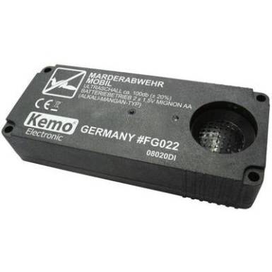 Ultrahangos nyestriasztó és menyétriasztó, elemes, 55 m², Kemo FG022 Ultrahangos nyestriasztó és menyétriasztó, elemes, 55 m², Kemo FG022