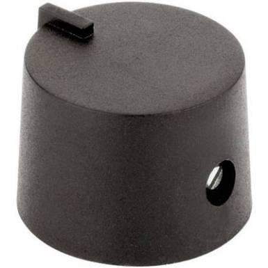 Műanyag forgatógomb GOMB 17/6 SW Fekete Tengely Ø 6 mm Műanyag forgatógomb GOMB 17/6 SW Fekete Tengely Ø 6 mm
