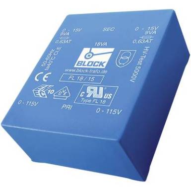 Primer: 2 x 115 V Szekunder: 2 x 12 V2 x 333 mAFL 8/12Block Primer: 2 x 115 V Szekunder: 2 x 12 V2 x 333 mAFL 8/12Block