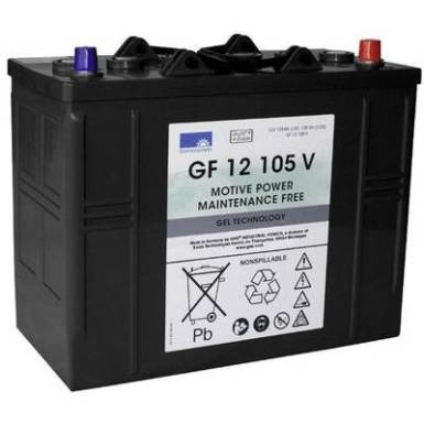 Ólomakku 12 V 105 Ah GNB Sonnenschein GF 12 105 V GF12105V Ólom-zselés 345 x 283 x 174 mm Karbantartásmentes Ólomakku 12 V 105 Ah GNB Sonnenschein GF 12 105 V GF12105V Ólom-zselés 345 x 283 x 174 mm Karbantartásmentes