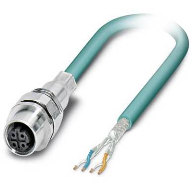 Bus system flat-type plug SACCEC-M12FSD-4CON-M16/1,0-931 1528497 Phoenix Contact Bus system flat-type plug SACCEC-M12FSD-4CON-M16/1,0-931 1528497 Phoenix Contact
