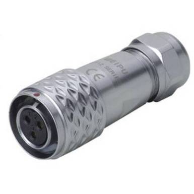 Kerek dugaszolható csatlakozó Push-Pull, IP67 Pólusszám: 6 Kábelhüvely 5 A SF1210/S6 II Weipu 1 db Kerek dugaszolható csatlakozó Push-Pull, IP67 Pólusszám: 6 Kábelhüvely 5 A SF1210/S6 II Weipu 1 db