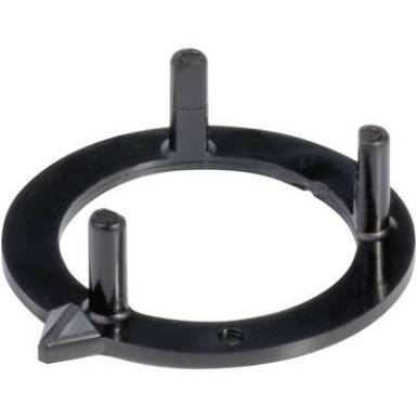 Nyilas gallér 10 mm-es kerek gombhoz fekete Nyilas gallér 10 mm-es kerek gombhoz fekete
