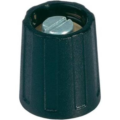Kerek gomb 13,5 mm fekete
