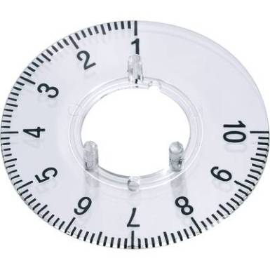 Skálatárcsa 16 mm-es kerek/szárnyas gombhoz OKW A4416060 Skálatárcsa 16 mm-es kerek/szárnyas gombhoz OKW A4416060