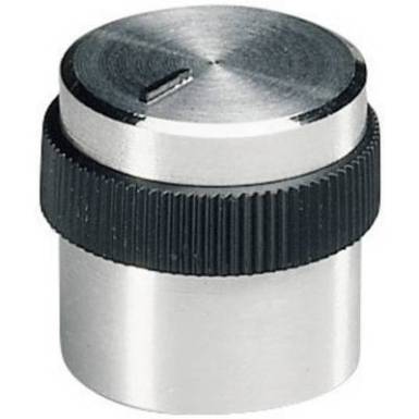 Alu forgatógomb oldalsó csavarrögzítéssel, Ø 6 mm, 15,9 x 6 x 15,2 x 12,4 mm, OKW Alu forgatógomb oldalsó csavarrögzítéssel, Ø 6 mm, 15,9 x 6 x 15,2 x 12,4 mm, OKW