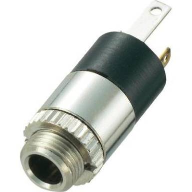 Beépíthető jack csatlakozó aljzat 3,5 MM 2pólus Beépíthető jack csatlakozó aljzat 3,5 MM 2pólus