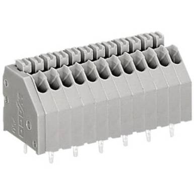 Nyomtatott áramköri lap érintkező, 250 4pólusú, RM 2,5 Nyomtatott áramköri lap érintkező, 250 4pólusú, RM 2,5