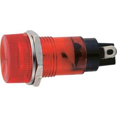 Jelzőlámpa, B-432, 12V, piros Jelzőlámpa, B-432, 12V, piros