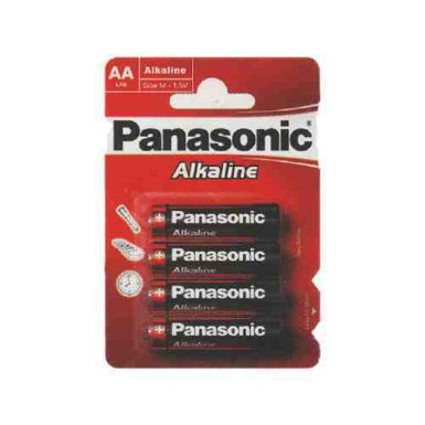 Panasonic 1.5V Alkáli AA ceruza elem Alkaline Power (4db / csomag) /LR6APB/4BP/