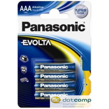 Panasonic 1.5V Alkáli AAA ceruza elem EVOLTA (4db / csomag) /LR03EGE/4BP/