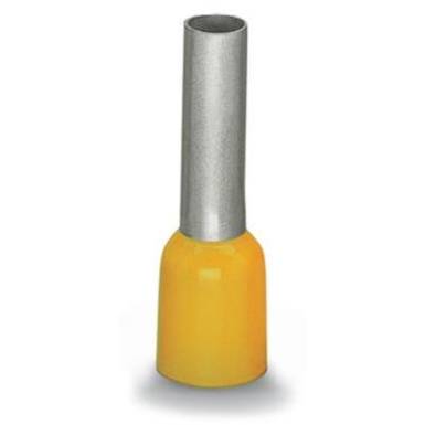 Érvéghüvely 6 mm² 14 mm Részlegesen szigetelt Sárga WAGO 216-208 100 db Érvéghüvely 6 mm² 14 mm Részlegesen szigetelt Sárga WAGO 216-208 100 db