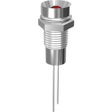 LED jelző,l&aacute;mpa s&aacute;rga 5mm