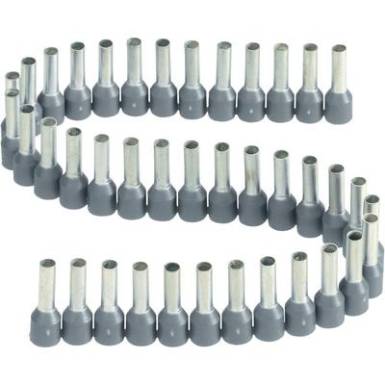 érvéghüvelyek műanyag nyakkal szalagon 2,5 mm² x 8 mm szürke Vogt Verbindungstechnik 1 szalag = 50 érvéghüvely érvéghüvelyek műanyag nyakkal szalagon 2,5 mm² x 8 mm szürke Vogt Verbindungstechnik 1 szalag = 50 érvéghüvely