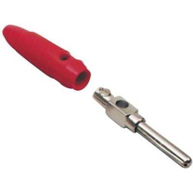 BKL Electronic csavaros banándugó, egyenes, Ø 4 mm, piros, 072149-P BKL Electronic csavaros banándugó, egyenes, Ø 4 mm, piros, 072149-P