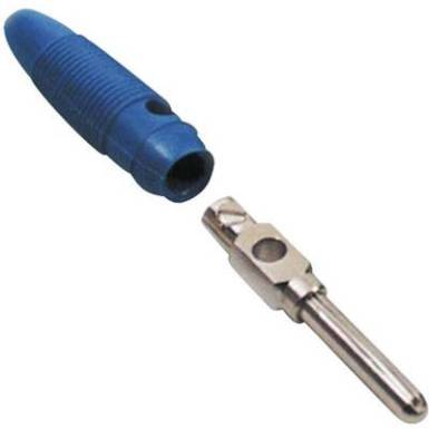 BKL Electronic csavaros ban&aacute;ndug&oacute;, egyenes, &Oslash; 4 mm, k&eacute;k, 072153-P