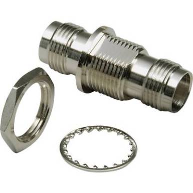 Beépíthető adapter, TNC hüvely - TNC hüvely Beépíthető adapter, TNC hüvely - TNC hüvely