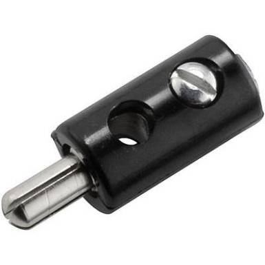 Banánd. 2,6mm fekete Banánd. 2,6mm fekete