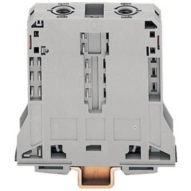 Átvezető sorkapocs, 2 vezetékes, szürke, 25-95 MM² Átvezető sorkapocs, 2 vezetékes, szürke, 25-95 MM²